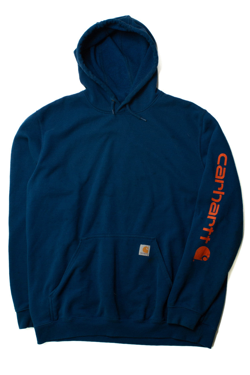 Blue Carhartt Hooded Sweatshirt (2010s)