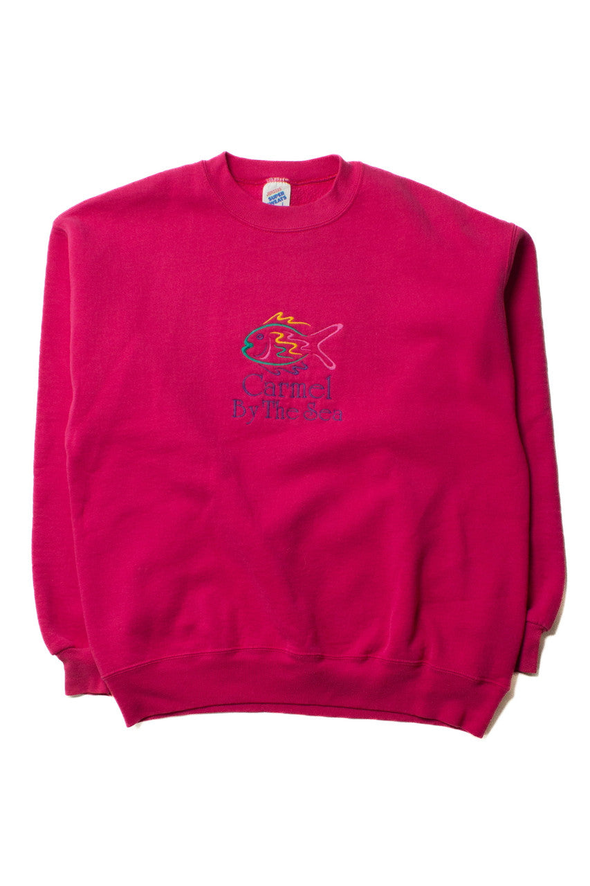 Vintage Carmel By The Sea Fish Sweatshirt (1990s)