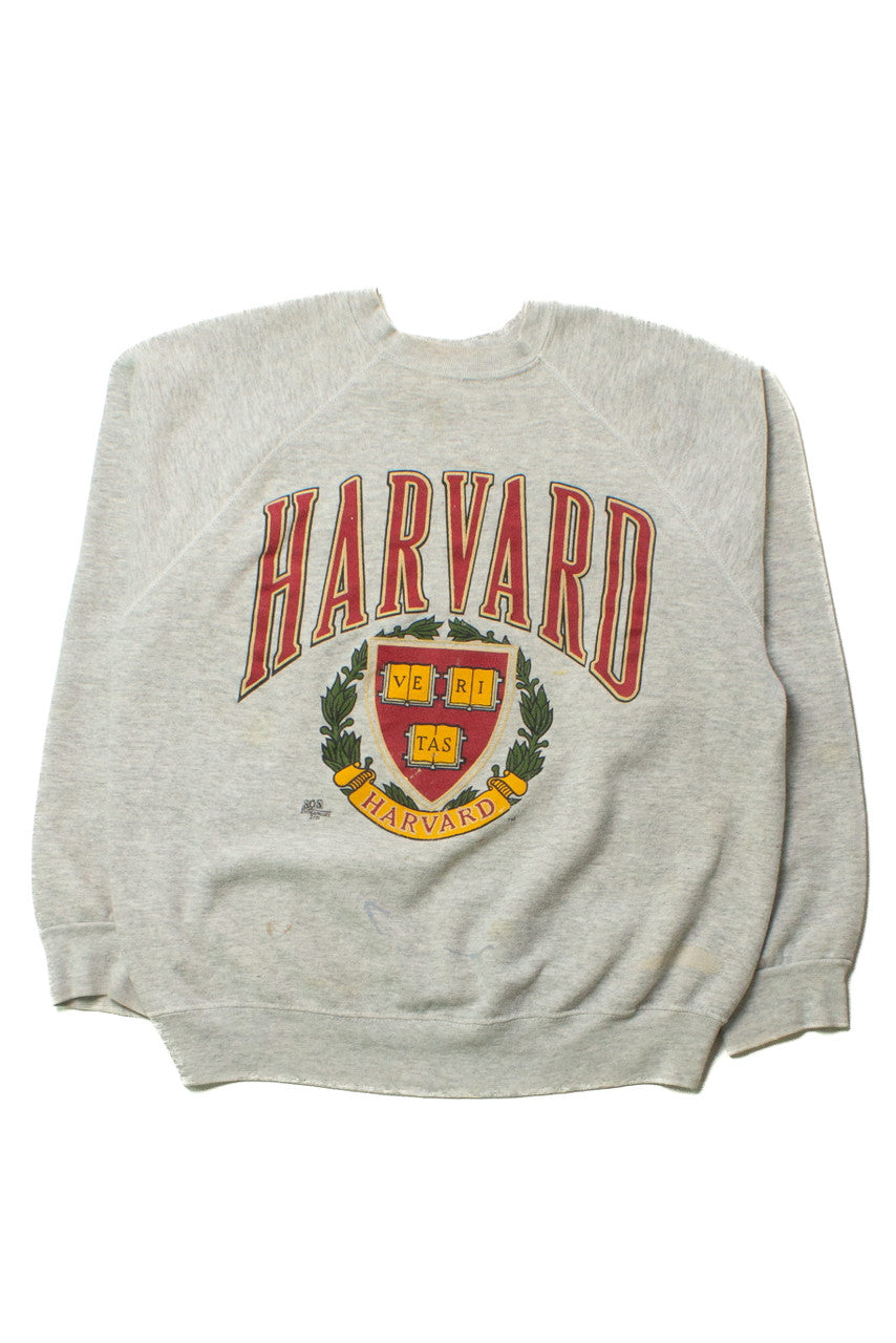 Vintage Harvard Veritas Sweatshirt (1990s) 9729
