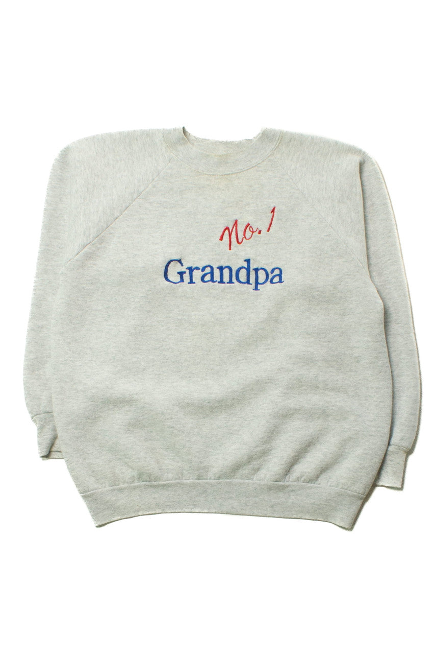 Vintage No. 1 Grandpa Sweatshirt (1990s)