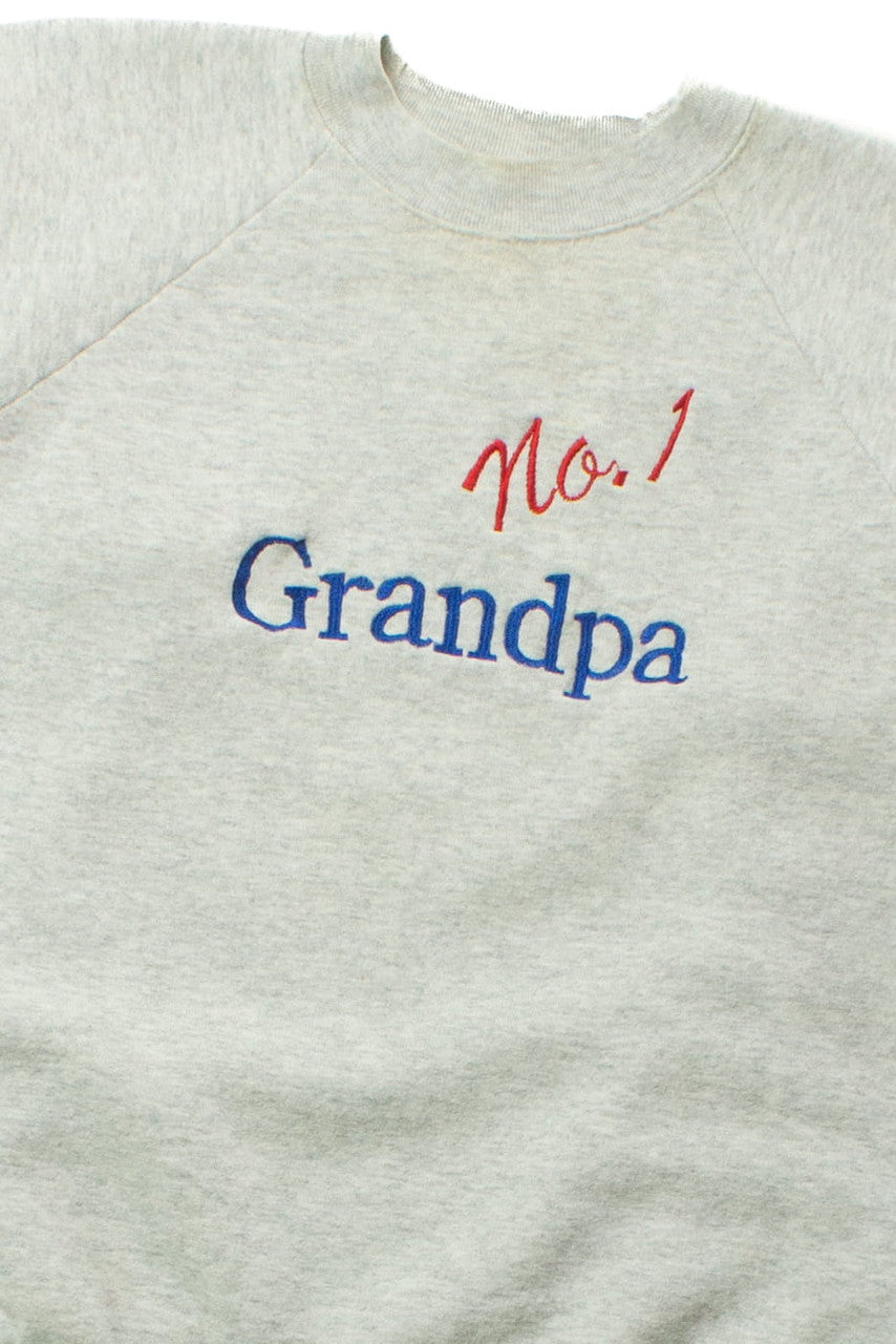 Vintage No. 1 Grandpa Sweatshirt (1990s)