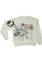Vintage "GCHS Rabbits" Basketball Dunk Illustration Sweatshirt