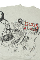 Vintage "GCHS Rabbits" Basketball Dunk Illustration Sweatshirt