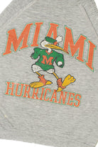 Vintage Miami Hurricanes Ibis Mascot Thin Sweatshirt 9770