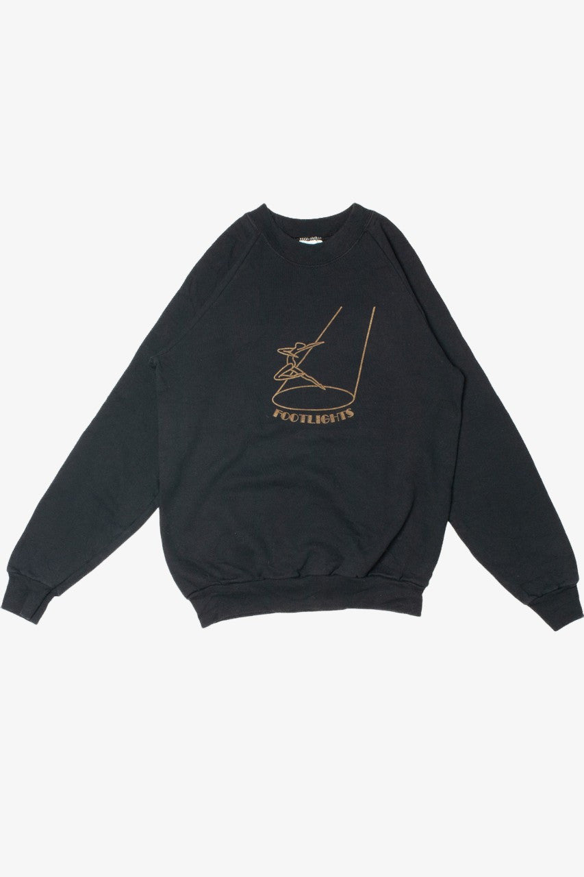Vintage "Footlights" Dancer In Spotlight Sweatshirt