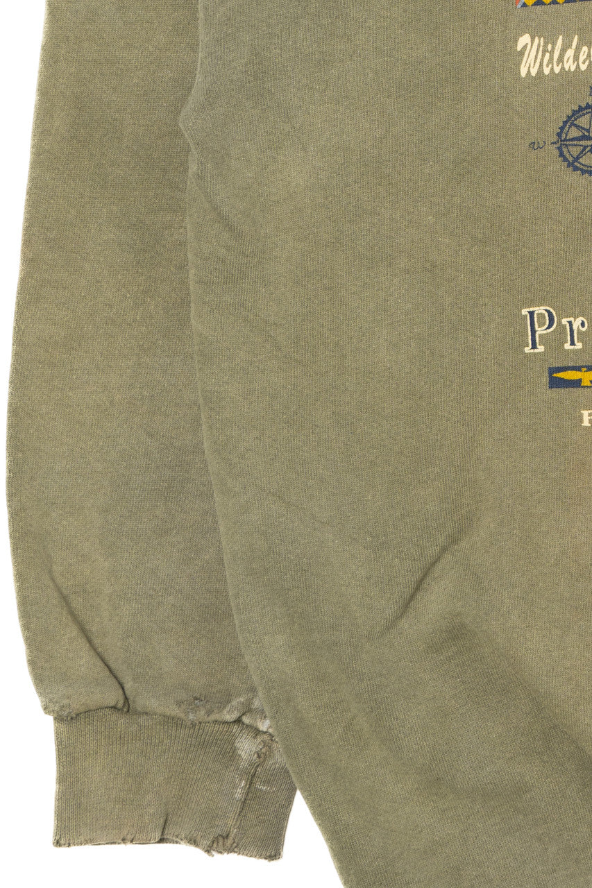 Vintage "Fishing" American Eagle Outfitters Sweatshirt (1980s)