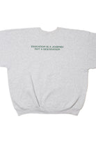 Vintage Prescott College "Education Is A Journey Not A Destination" Sweatshirt
