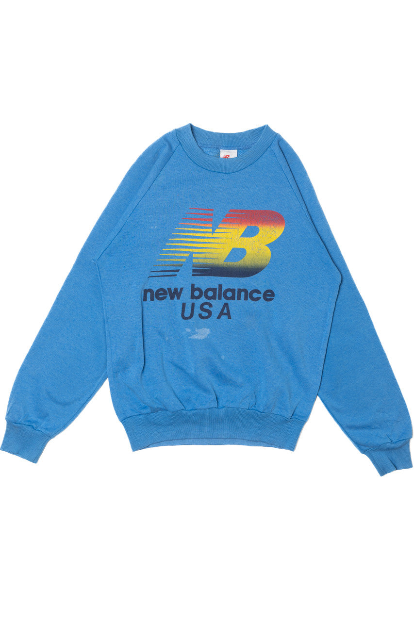 Vintage New Balance Logo Raglan Sweatshirt (1990s)