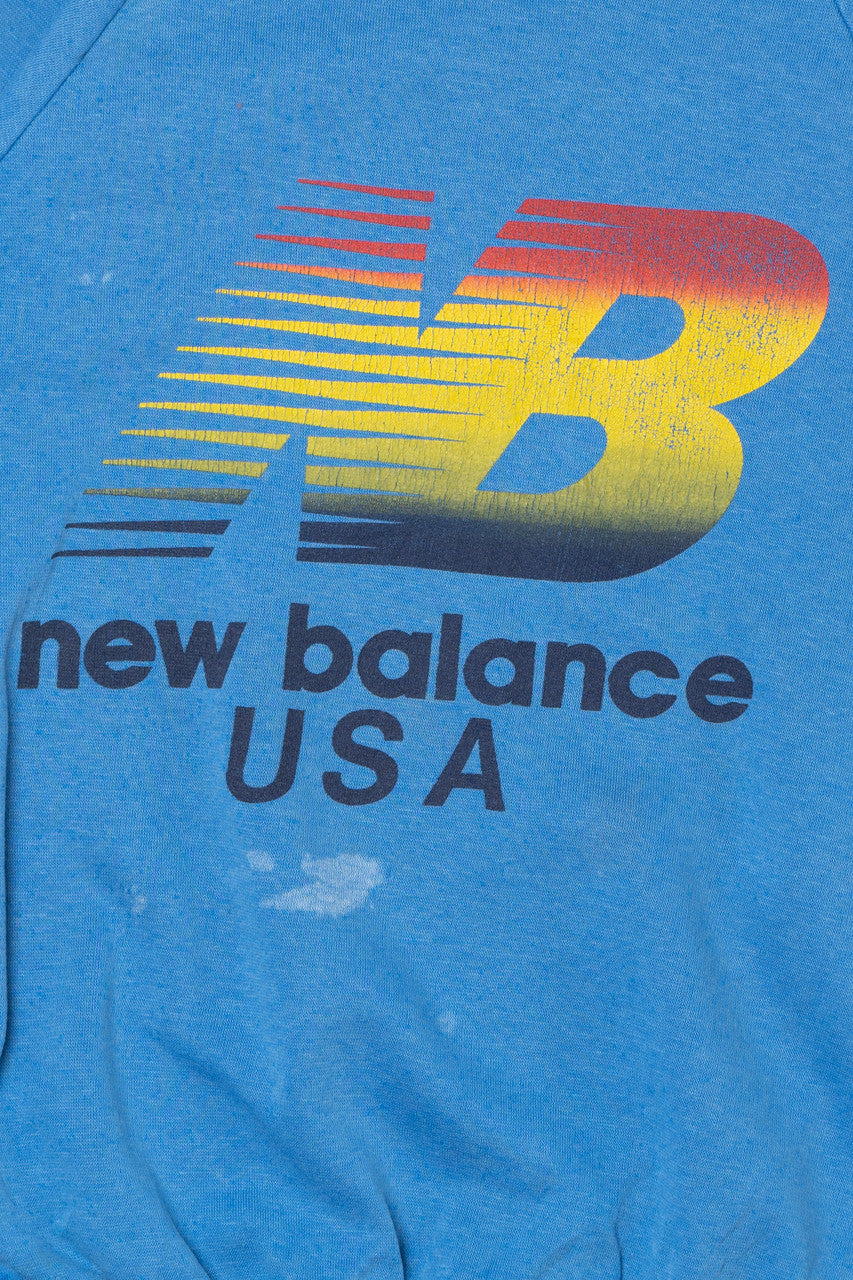Vintage New Balance Logo Raglan Sweatshirt (1990s)
