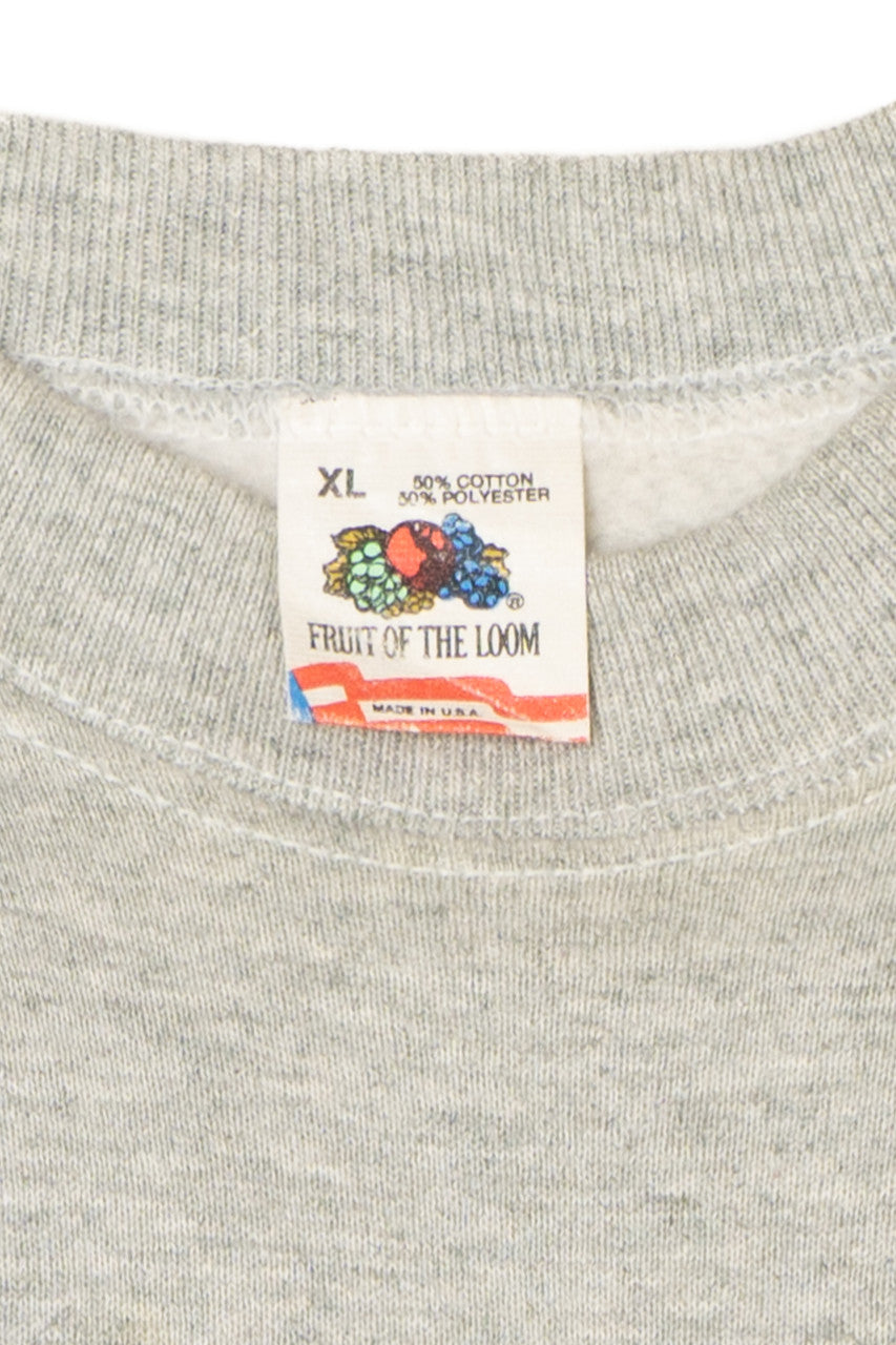 Vintage Les Miserables Front/Back Print Sweatshirt (1980s)