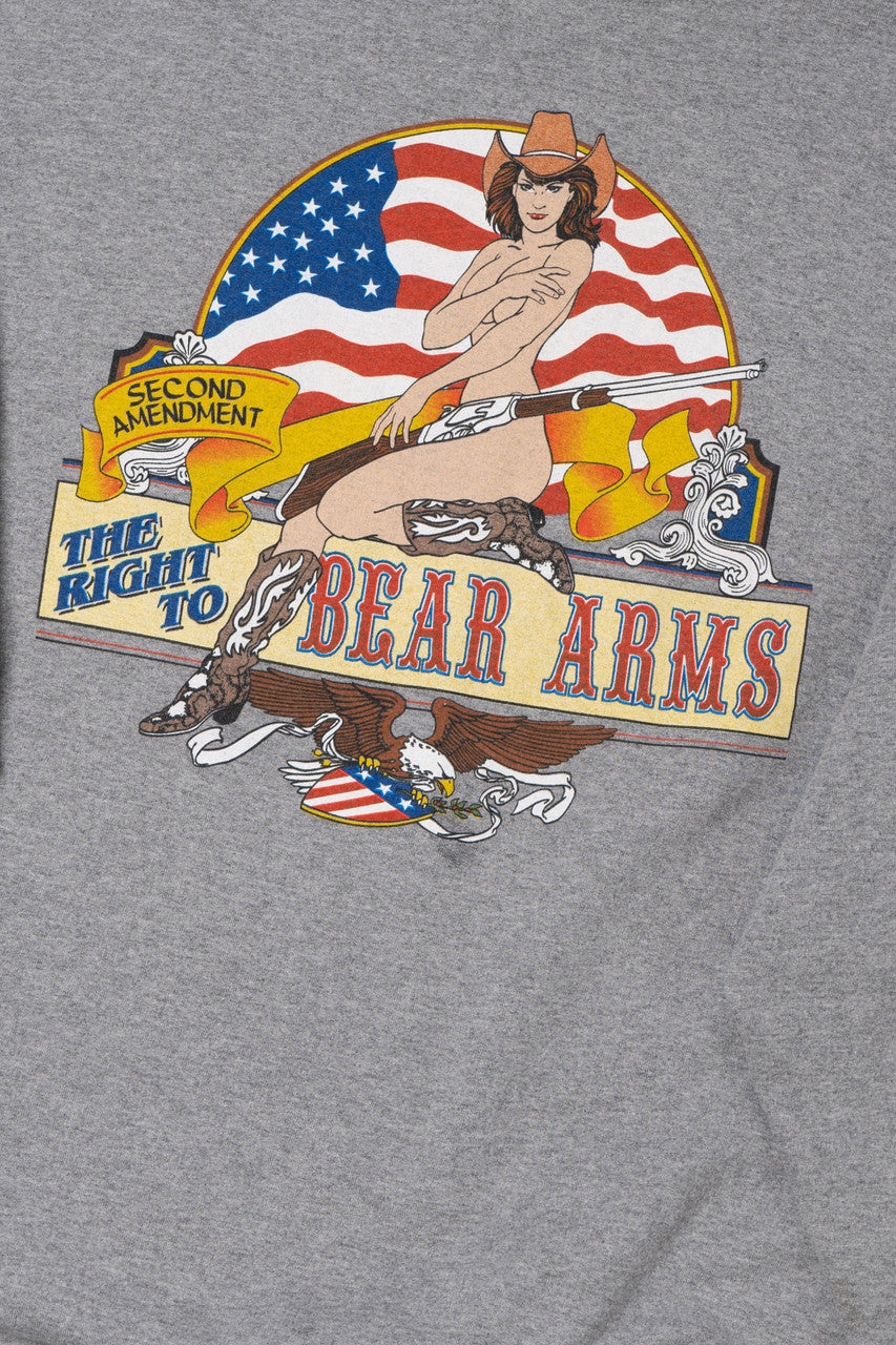 Vintage Second Amendment "Right To Bear Arms" Cowgirl Sweatshirt