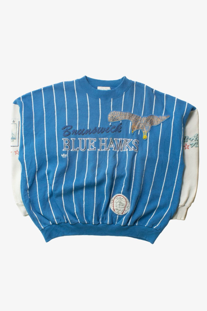 Rare Vintage Brunswick Blue Hawks Sweatshirt (1990s)
