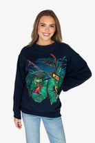 Vintage Tropical Frogs Sweatshirt (1990s)