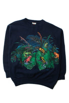 Vintage Tropical Frogs Sweatshirt (1990s)