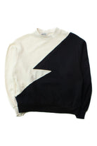 Vintage Black & White Zig Zag Sweatshirt (1990s)