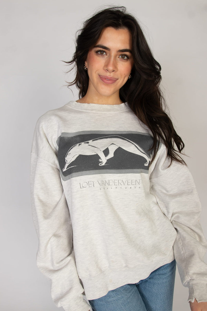 Vintage Loet Vanderveen Sculpture Sweatshirt (1990s)