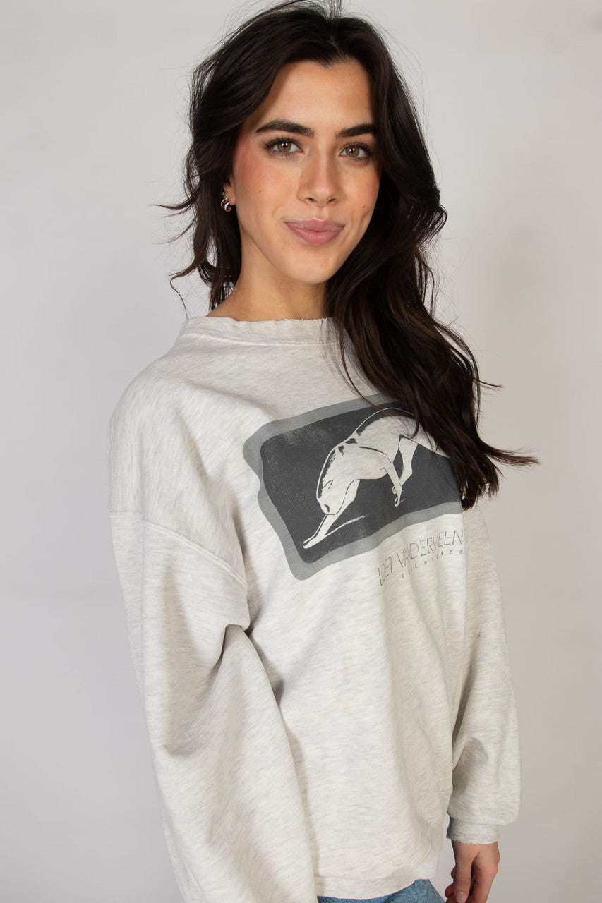 Vintage Loet Vanderveen Sculpture Sweatshirt (1990s)