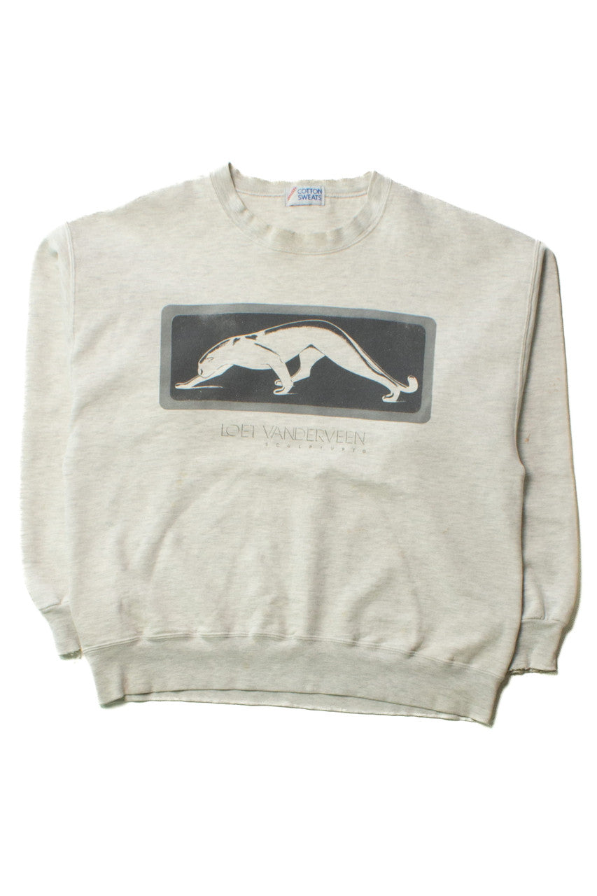 Vintage Loet Vanderveen Sculpture Sweatshirt (1990s)