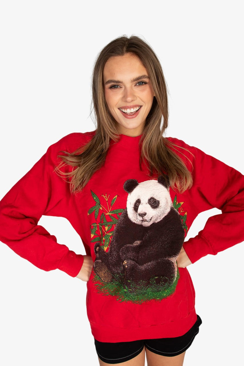Vintage Sitting Panda Sweatshirt (1990s)
