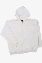 Vintage USA Olympics Embroidered Logo Zip Hoodie Sweatshirt