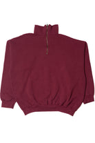 Vintage Quarter Zip Blank Sweatshirt