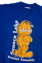 Vintage Seneca Lake Baptist Garfield Sweatshirt (1980s)