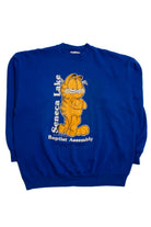 Vintage Seneca Lake Baptist Garfield Sweatshirt (1980s)