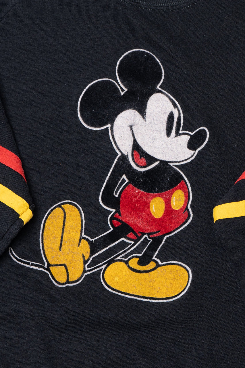 Vintage Disney Mickey Mouse Raglan Sweatshirt