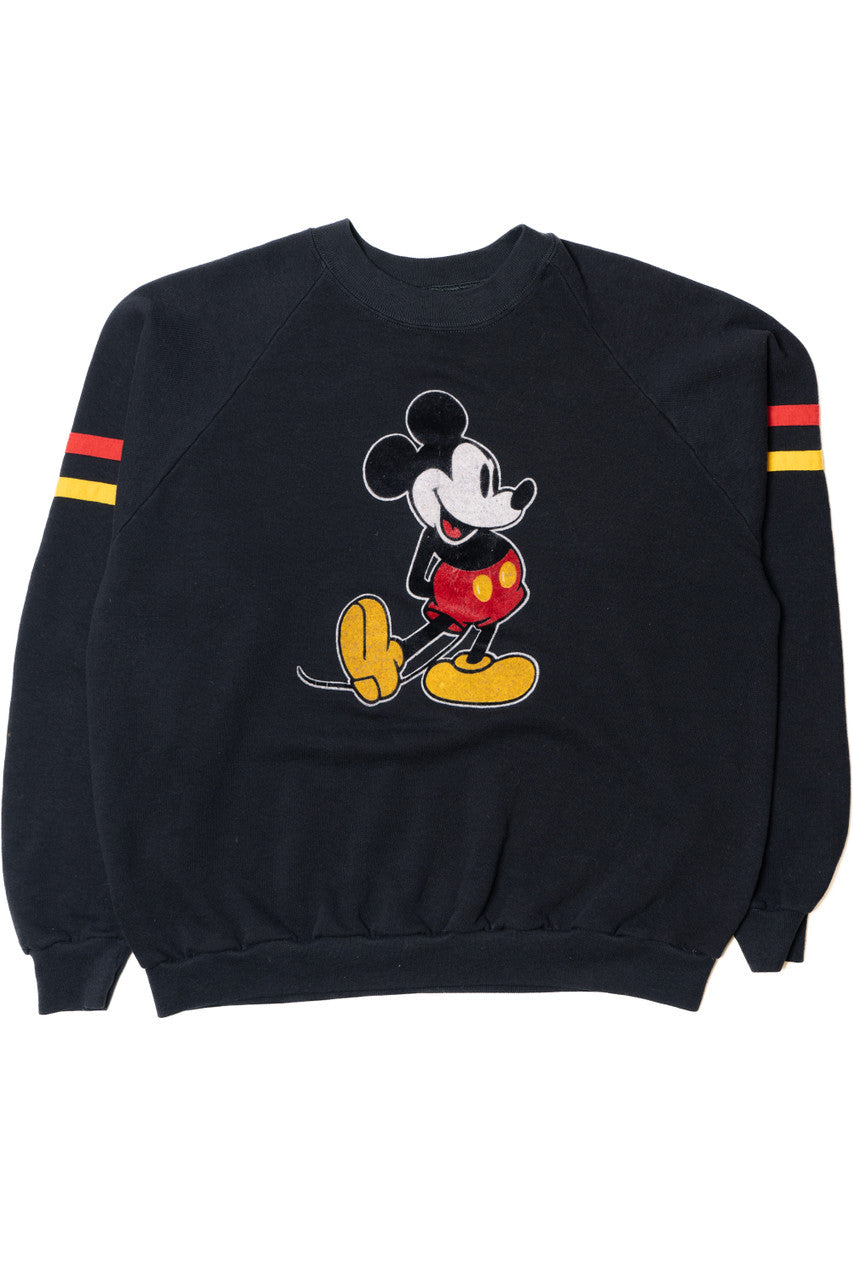 Vintage Disney Mickey Mouse Raglan Sweatshirt