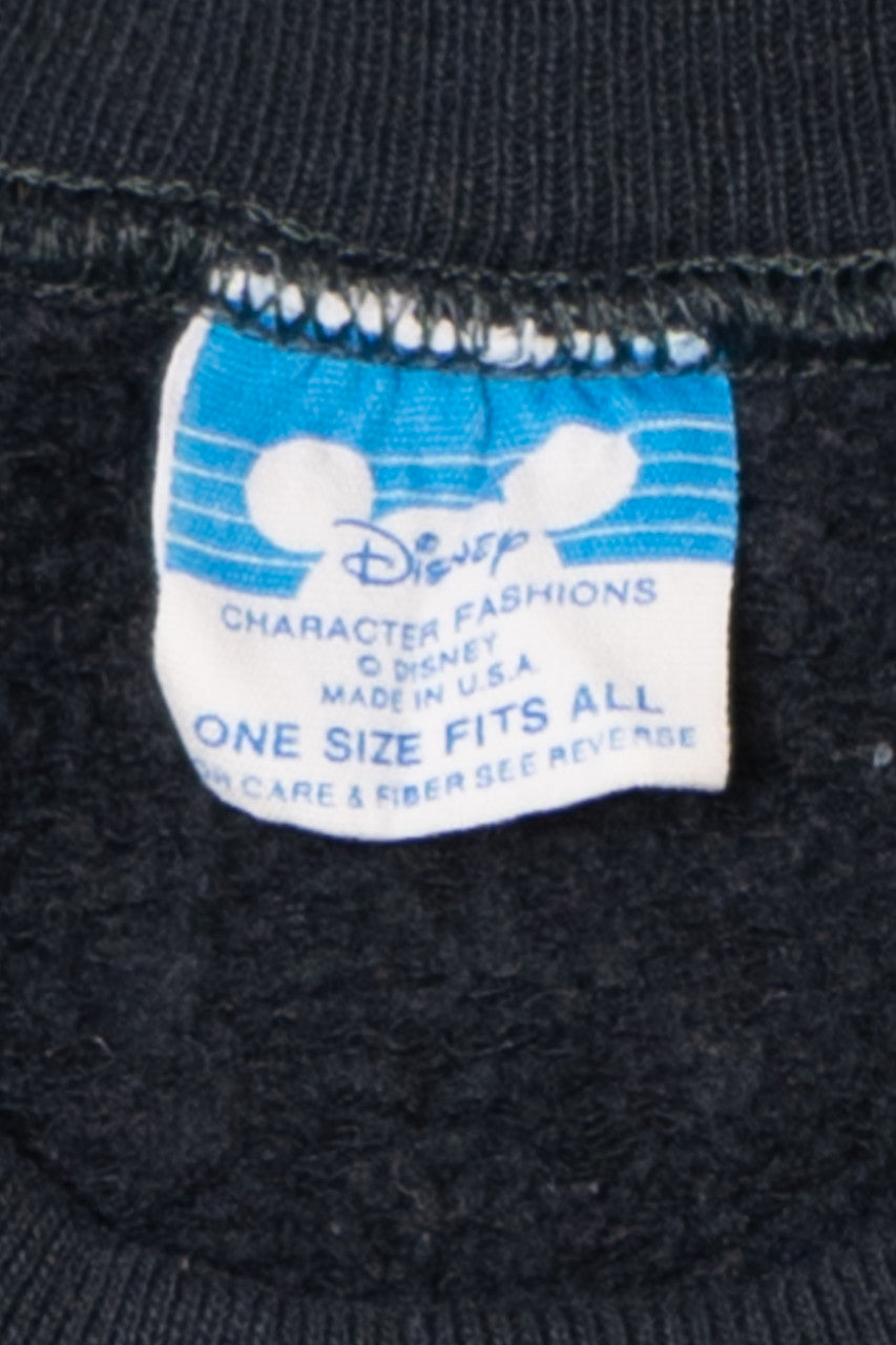 Vintage Disney Mickey Mouse Raglan Sweatshirt
