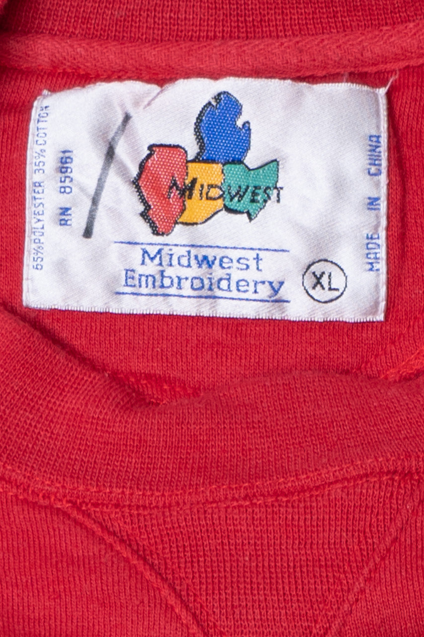 Vintage Nebraska Cornhuskers Football "1994 National Champs" Sweatshirt