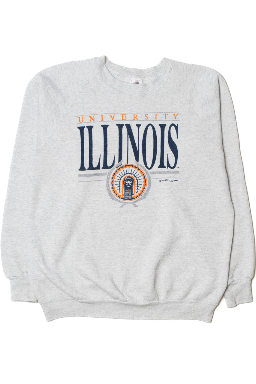 Vintage 1991 "University of Illinois" Sweatshirt