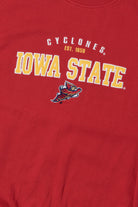 Vintage Iowa State Cyclones Mascot Color Block Sleeve Sweatshirt