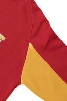 Vintage Iowa State Cyclones Mascot Color Block Sleeve Sweatshirt
