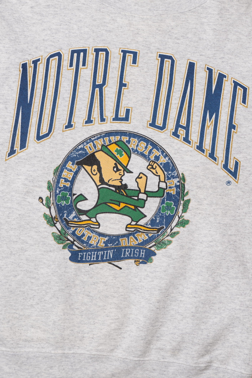 Vintage University Of Notre Dame "Fightin' Irish" Mascot Sweatshirt