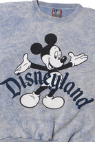 Vintage "Disneyland" Mickey Mouse Acid Wash Sweatshirt