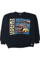 Vintage "Iowa Hawkeyes" Basketball Logo 7 Sweatshirt