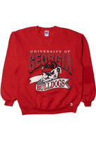 Vintage "University of Georgia Bulldogs" Russell Athletic Sweatshirt