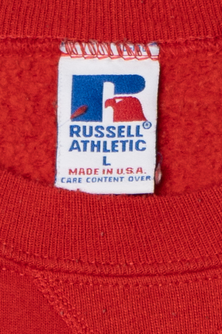 Vintage "University of Georgia Bulldogs" Russell Athletic Sweatshirt