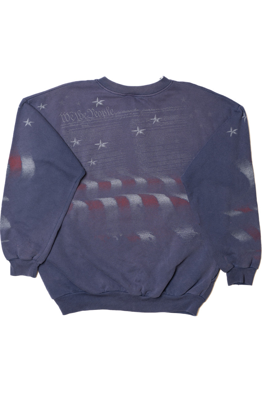 Vintage Americana "We The People" Constitution Sweatshirt