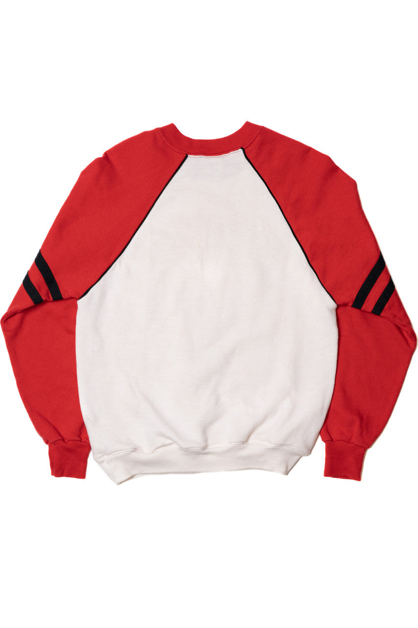 Vintage Mickey Mouse Velvet Print "Walt Disney Productions" Sweatshirt