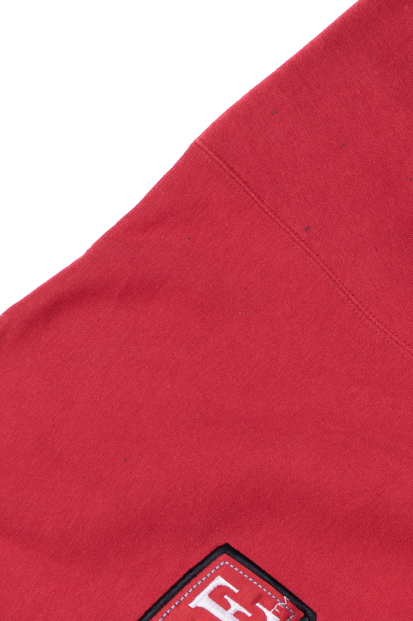 Vintage University of Louisville Cardinals Embroidered Sweatshirt 9888