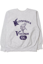 Vintage "Minnesota Vikings" XXL NFL Football Sweatshirt