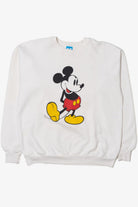 Vintage Mickey Mouse Disney Character Designs Sweatshirt