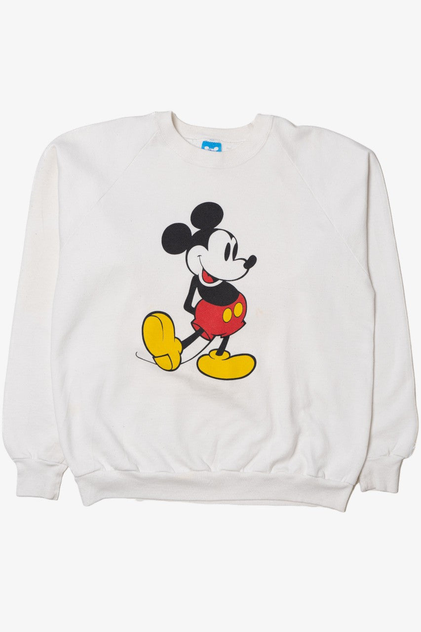 Vintage Mickey Mouse Disney Character Designs Sweatshirt