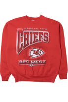 Vintage 1996 "Kansas City Chiefs" AFC West Footbal Sweatshirt