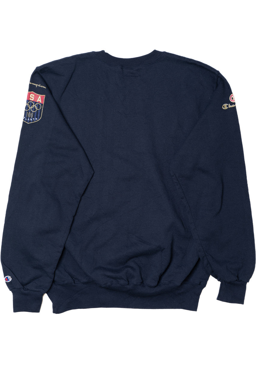 Vintage Navy USA Olympic Logo Champion Sweatshirt