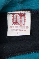 Vintage 1994 "Purgatory Colorado" Skiing Wraparound Print Turtleneck Sweatshirt