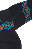 Vintage 1994 "Purgatory Colorado" Skiing Wraparound Print Turtleneck Sweatshirt