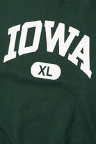 Vintage "Iowa XL" Dark Green Jerzees Sweatshirt